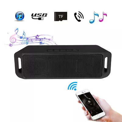 LOUD Bluetooth Speaker Wireless Waterproof Outdoor Stereo Bass USB/TF/FM Radio • $9.49