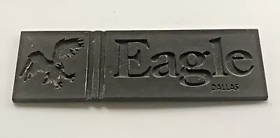 Vintage EAGLE Car Dealer Dealership Plastic Emblem Dallas Texas • $14.99