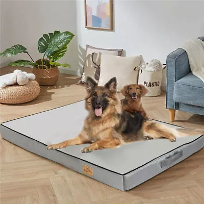 Jumbo Smooth & Soft Orthopedic Dog Bed Thick Foam Pet Mattress Mat Extra Large • $55.99