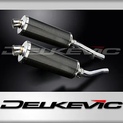 YAMAHA XJR1200 1995-1998 350mm CARBON BSAU SILENCER EXHAUST KIT • $505.17