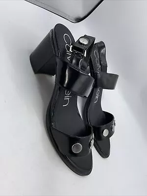 Calvin Klein Nicoletta Sandal - Women's - Black Uk 7 • £24.99