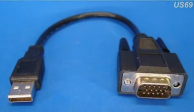 Usa Seller. NEW 2.0 USB TO VGA ADAPTER CABLE. MONITOR LAPTOPS SCREEN SCANNER • $12.95