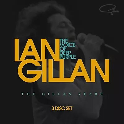 Ian Gillan - Voice Of Deep Purple: The Gillan Years (2017)  3CD  NEW  SPEEDYPOST • $14.87