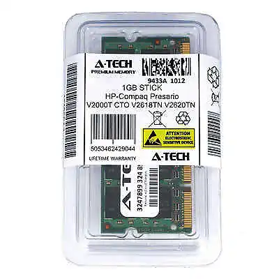 $9.67 • Buy 1GB SODIMM HP Compaq Presario V2000T CTO V2618TN V2620TN V2625TN Ram Memory