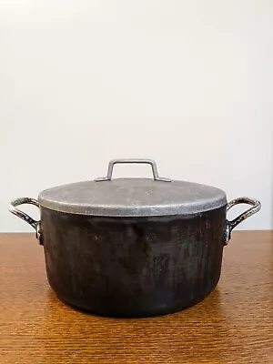 MAGNALITE 5 Quart 4.5L Anodized Stock Pot W/ Lid USA Vintage  • $12