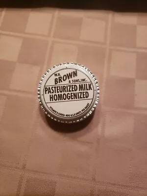 W.B. Brown & Sons Inc Milk Bottle Caps - Lot Of 10 - Easton PA • $20