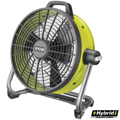 RYOBI R18HAC-0 18V ONE+ HYBRID 45cm AIR CANNON DRUM FAN - TOOL ONLY • $324.99