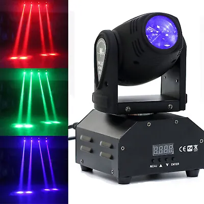 £51.99 • Buy 100W LED Moving Head Stage Light RGBW Gobo Spot Club Disco DJ Party Lighting DMX