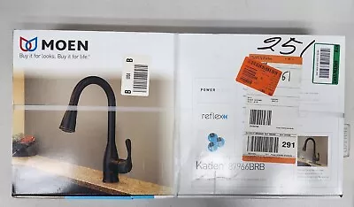 Moen 87966BRB Kaden Mediterranean Bronze One-Handle Kitchen Faucet • $129.99