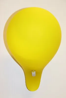 1990 Carlo Nason Murano Wall Lamp Yellow Glass • $375