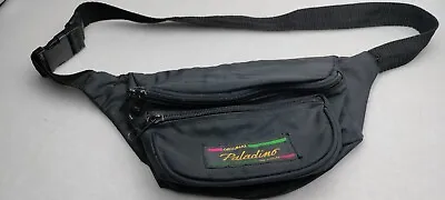 Design Palatino Victor Sports Vintage Black Pack Waist Bag Bum Bag Belt • $18