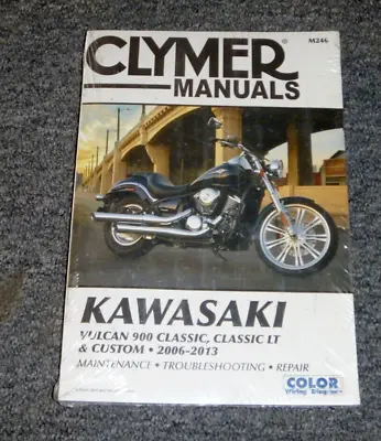 2011 Clymer Kawasaki Vulcan 900 Classic LT & Custom Service Repair Manual M246 • $104.30