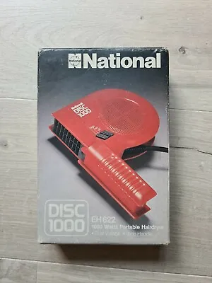 £30 • Buy Panasonic / National - Vintage Disc 1000 EH-622 Hairdryer - White