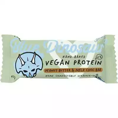 Hand-Baked Vegan Protein Bar PB & Mylk Chocolate 12x45g • $59.88