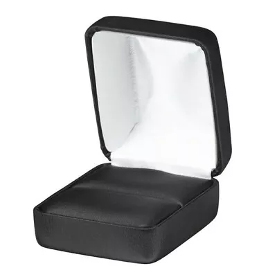 Ring Box NEW Black Jewelry Ring Gift Box Wedding Engagement Holder Storage Case • $4.47