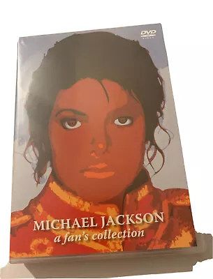 Michael Jackson A Fan's Collection (DVD 4-Disc Set + Poster) • $26.99