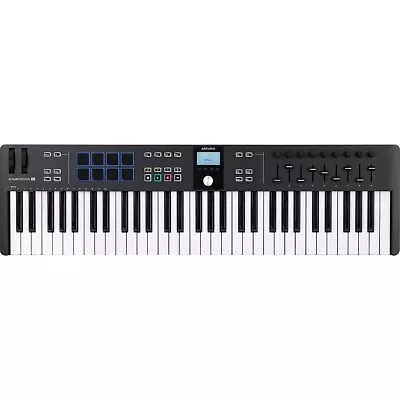 Arturia KeyLab Essential 61 Mk3 MIDI Keyboard Controller Black • $269