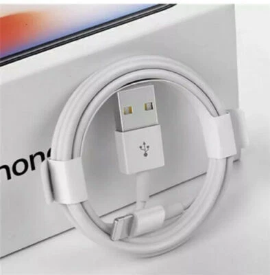 £1.97 • Buy Genuine IPhone Charger Fast For Apple Cable USB Lead 6 7 8 X XS XR 11 Pro Max UK