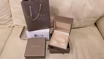 Bvlgari Bangle Bracelet Jewellery Box. • $145