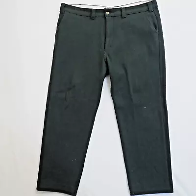 Vintage Codet Wool Pants Mens 42 X 31 Dark Green Made Canada Heavy Thick Hunting • $34.99