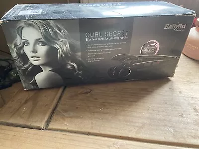 BaByliss Curl Secret Purple Automatic Hair Curler 2667U Ionic Hair Styler Boxed • £7.99