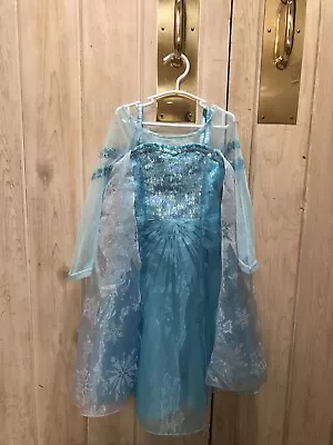 Disney Frozen Princess Elsa Dress Up Costume Play Dress — Size 3 • $18