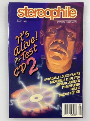 $5.99 • Buy STEREOPHILE MAGAZINE Volume 15 No. 5 MAY 1992 EXCELLENT CONDITION