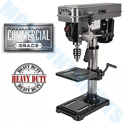 $219.99 • Buy 10 In. 12 Speed Bench Drill Press Drilling Machine Heavy Duty Power Metal Stand