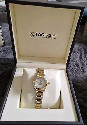 TAG Heuer Aquaracer Women's Watch WBD1422 Service Receipt Gorgeous RRP £2950  • £1495