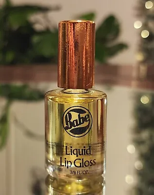 Vintage 1970s FABERGE BABE LIP GLOSS Liquid RARE Hard To Find Unique Collectible • $84.99