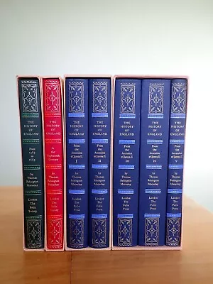 £70 • Buy Thomas Babington Macaulay History Of England  Folio Society