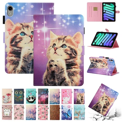 For IPad 5/6/7/8/9/10th Gen 10.9  2022 Kids Leather Stand Flip Case Smart Cover • £16.55