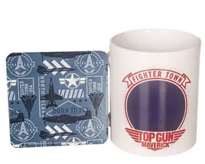 £5.99 • Buy Top Gun: Maverick Heat Changing Mug & Coaster BNIB