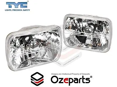 Pair Plastic Lens Crystal Clear Head Light Lamp For Toyota Townace 1992~2003 • $52.80