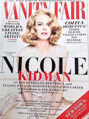 Vanity Fair Magazine Nicole Kidman December 2013 092917nonrh • $12.99