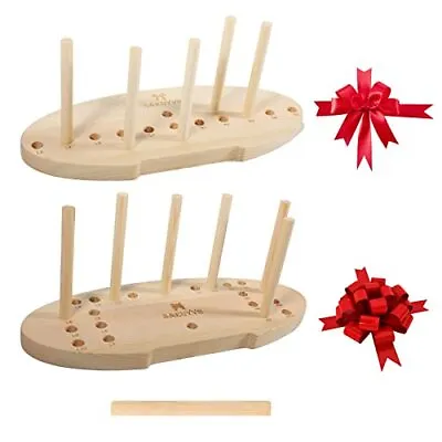 Bow Maker For Ribbon Holiday WreathsWooden Wreath Bow Maker Tool For Creating • $11.99