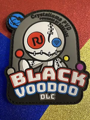 SHOT 🎯 Show 2024 Black Voodoo DLC “Voodoo Doll” PVC Patch Hook/Loop NEW! • $16.99