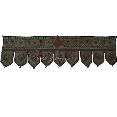 Indian Handmade Door Hanging Decorative Window Valance Embroidered Toran Valance • $24.56