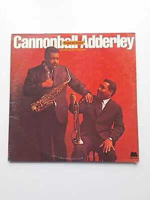 Cannonball Adderley Coast To Coast 1977 Original Live Jazz Double Album  • £7.99