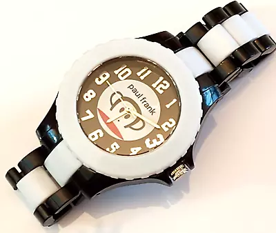 Ladies Paul Frank Julius Monkey Watch Wristwatch Black And White Unworn Y2K • $22