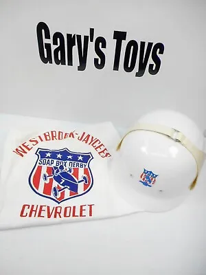 Vintage Soap Box Derby Helmet/ Childs T-Shirt Lot • $34.99