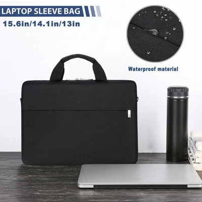 £13.96 • Buy For 13  14.1  15.6  Laptop Universal Notebook Sleeve Case Handbag Briefcase Bag