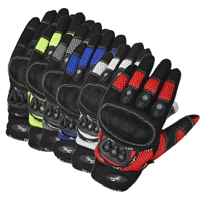 Motorcycle Motorbike Gloves Knuckle Protection Summer Mountain Riding Sports  • £10.99