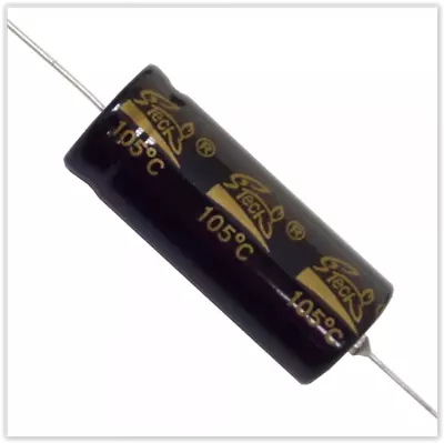 Axial Electrolytic Capacitor Polarized 6.8uF 100V 105C Tolerance ±20%  • $8.99