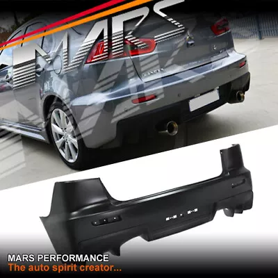 Evolution X Style Twin Exhaust Bumper Bar Bodykit For Mitsubishi Lancer 07-18 • $799.99