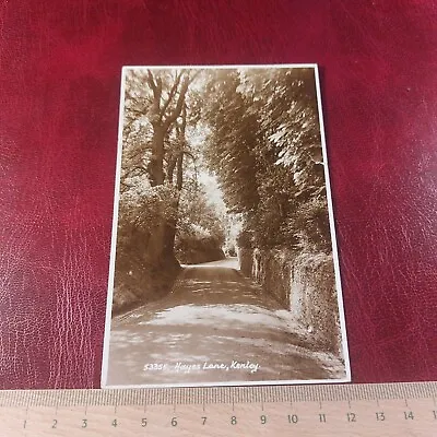 Vintage Postcard Hayes Lane Kenley 1954 RPPC • £7.15