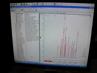 Varian Saturn Gc/ms Mass Spectrometer Ms Workstation V 6.6 Dell Computer + Cable • $850