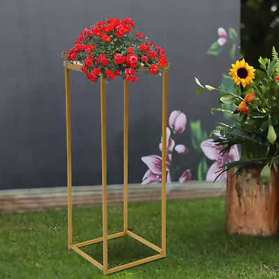 Metal Column Flower Stand Flower Floor Vase Flower Arrangement For Wedding Party • $15.04