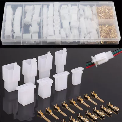 £8.98 • Buy Motorcycle Car Electrical Auto Connectors Terminal 2.8mm 2/3/4/6 Pin Replacement