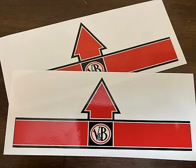 V&B Vaughan & Bushnell Decal For Axe And Hammer Handles White Tooldecals 2 • $10.90